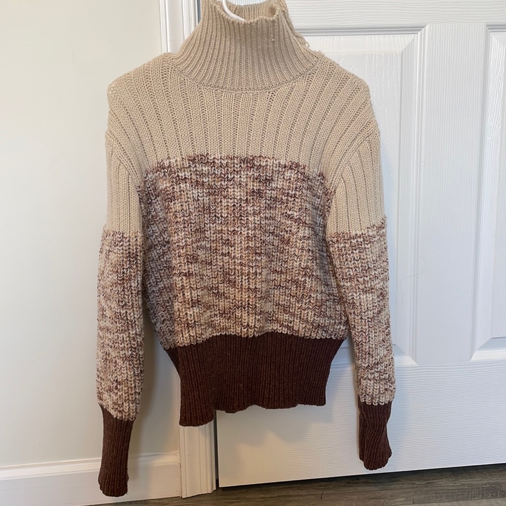 Pink lily sweater turtleneck
